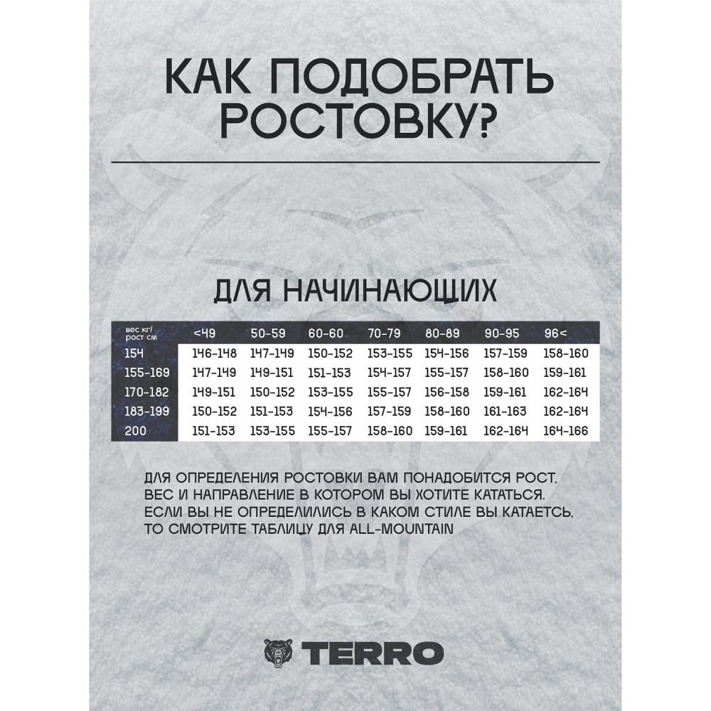 Сноуборд Terro /24-25/ Babes Сноуборд Terro /24-25/ Babes